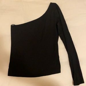 Black Reformation One Shoulder Top